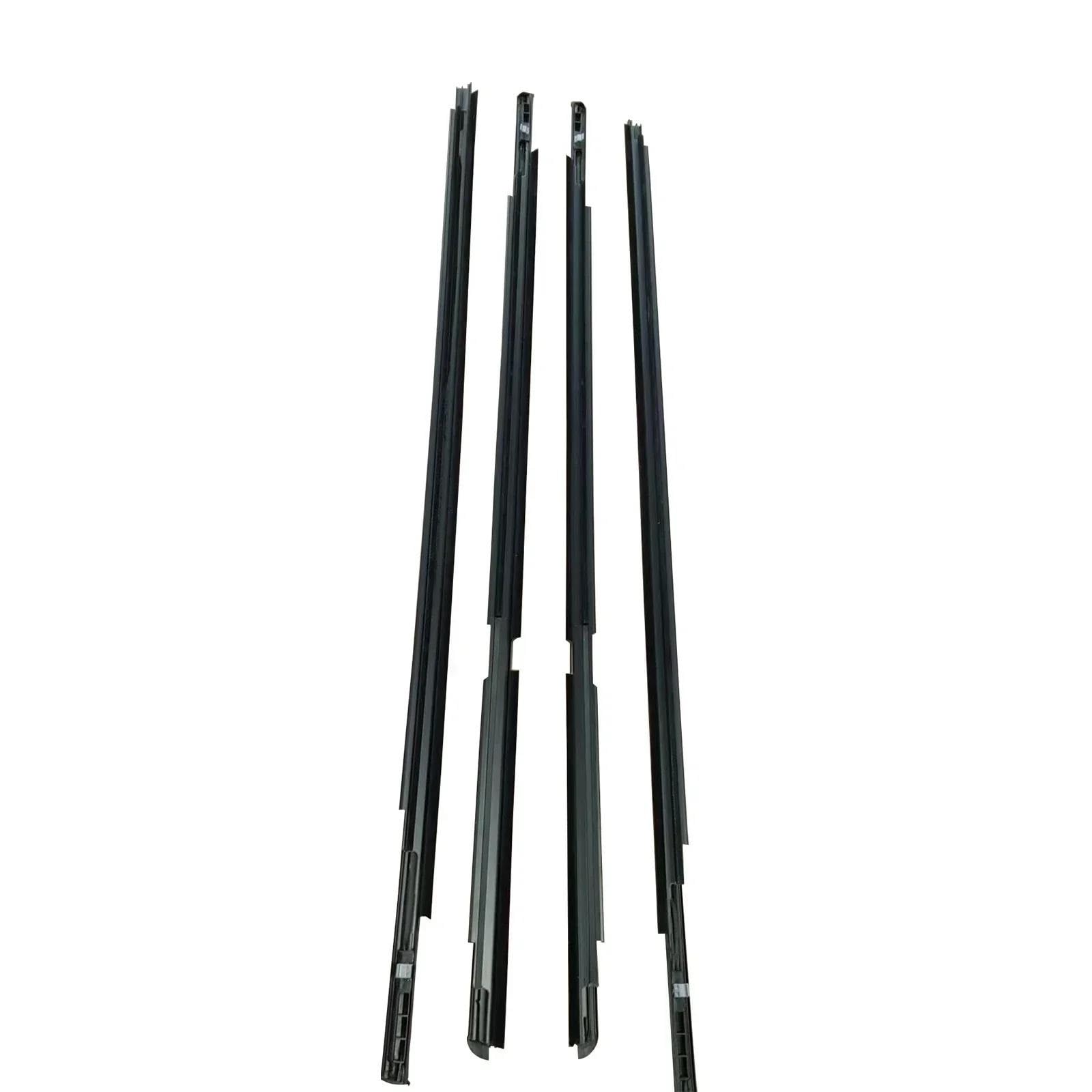 Guarnizioni Vetro Finestrini 4 Pezzi Guarnizione per finestrino portiera Auto per Toyota per Yaris per Hatchback 2006 2007 2008 2009 2010 2011 2012 2013