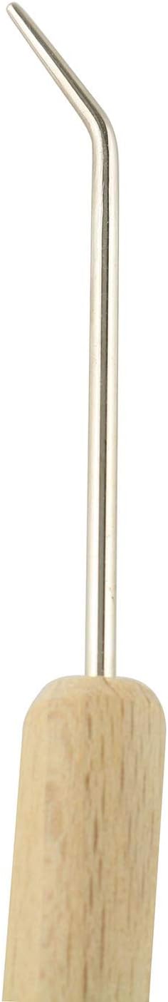 Tegg Crochet Hook 2PCS Wooden Handle Loom Knit Hooks Needle Hooks for Knitting Crafts