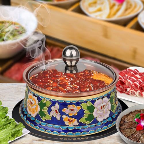 Pequeña Olla de Cobre para Inducción para Hogar miniatura 3