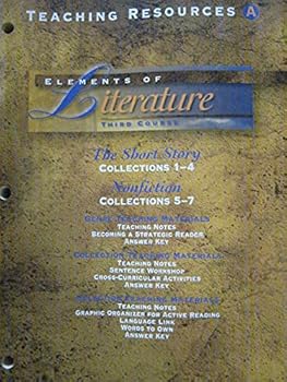 Unknown Binding Elements of Literature Teaching Resource A Book