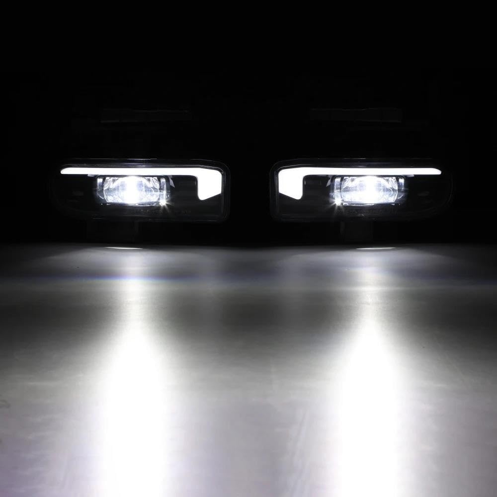 per C&hevrolet per Silverado 1500 2500 per Silverado per Suburban per Tahoe Fendinebbia Anteriore DRL Paraurti Anteriore Luce Marcia Diurna Lampada Fendinebbia