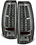 AKKON - For 07-13 Chevy Avalanche Pickup GMT800 Rear Smoke LED Tail Lights Brake Lamps Taillamps Replacement