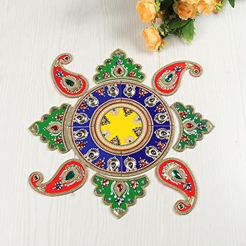 Itiha 13 Piece Handmade Rangoli Decor Cover