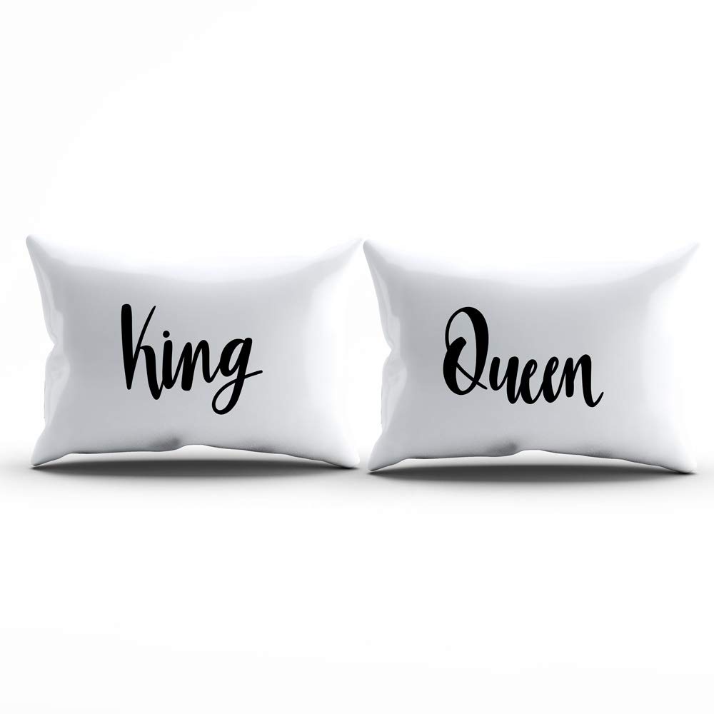 Twinkle Hands Couple Pillowcases - King Queen