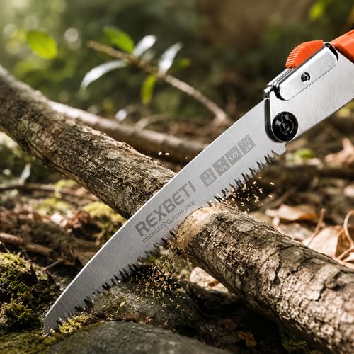 REXBETI 11-Inch Folding Hand Saw