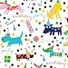 Barkday Dog Birthday Party Gift Wrap Flat Sheet 24" X 6' - Holiday Gift Wrapping Paper