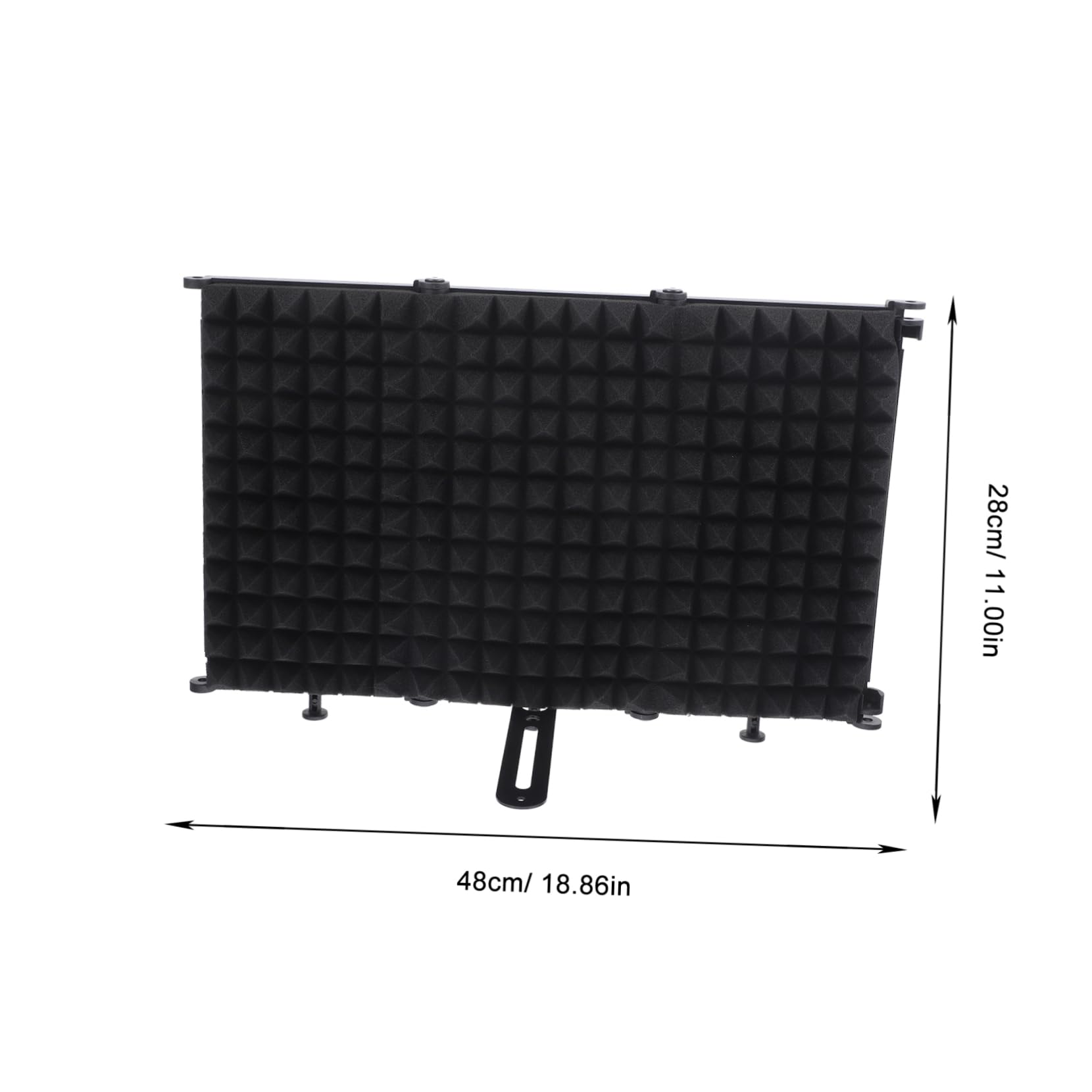 SUPVOX Filtro Anti-pop Per Microfono Schermo Isolante Per Microfono Accessori Di Registrazione Copertura Antivento Forma Di Realizzato in Ferro e Schiuma