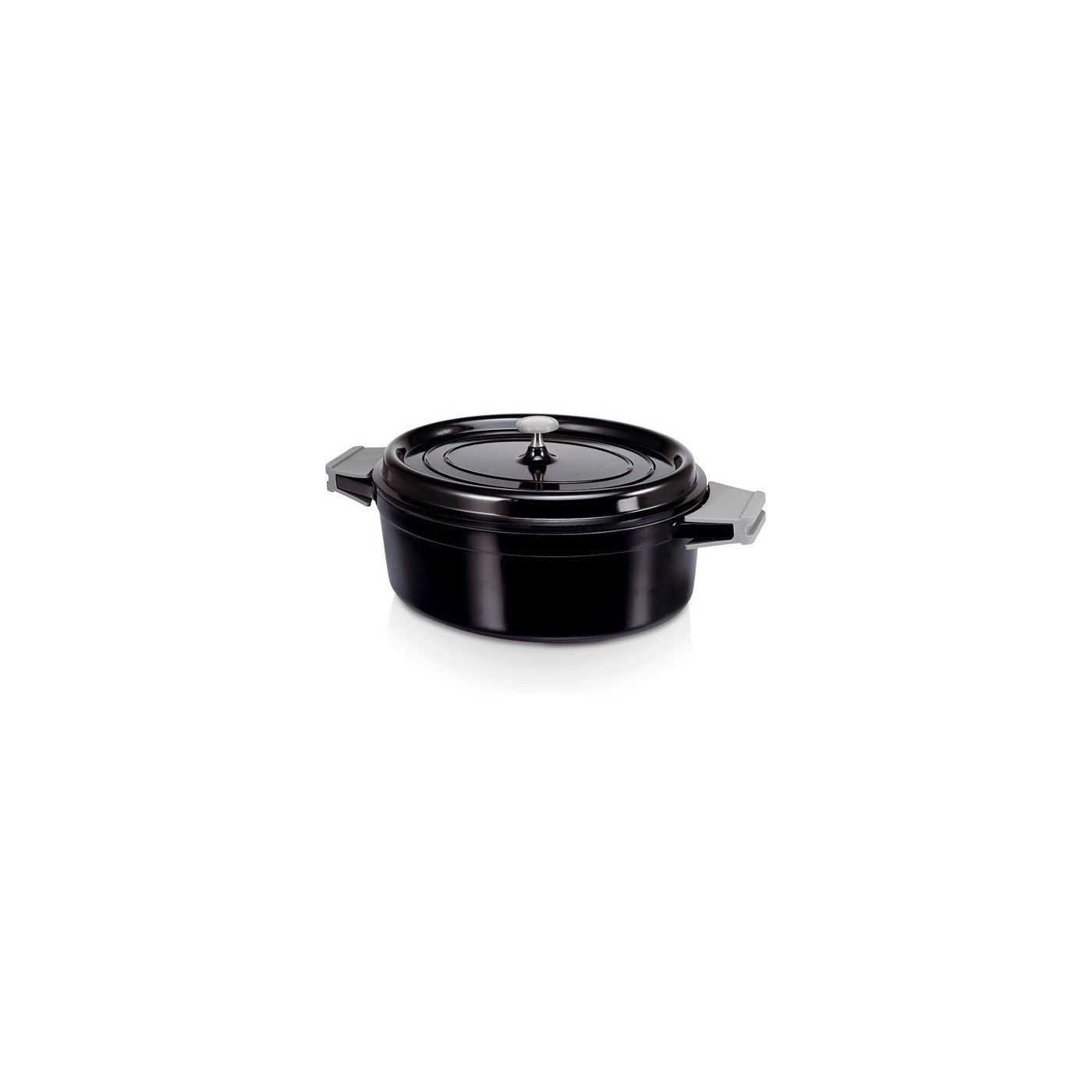 Amazon｜BEKA Cook's on ブラック オーバルキャセロール 26cm 13391274