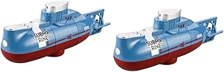 TOYANDONA 2 Conjuntos De Simulação De Brinquedo De Controle Remoto Submarino Movido A Energia Nuclear Brinquedos Rc Mini Brinquedo Submarino Brinquedo De Brinquedo À Prova D'Água Para
