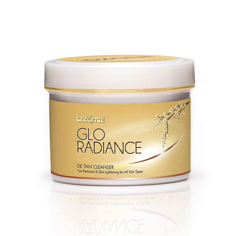 O'zone Glo Radiance DE TAN Facial Cleanser, 250g, Tan Removal
