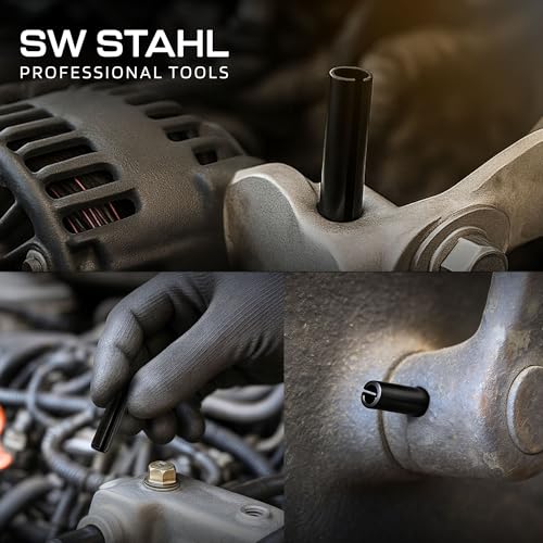 Foto von SW-Stahl S8054 Federstifte-Sortiment - 450 Teile Hohlsplinte ø 2,0-10 mm