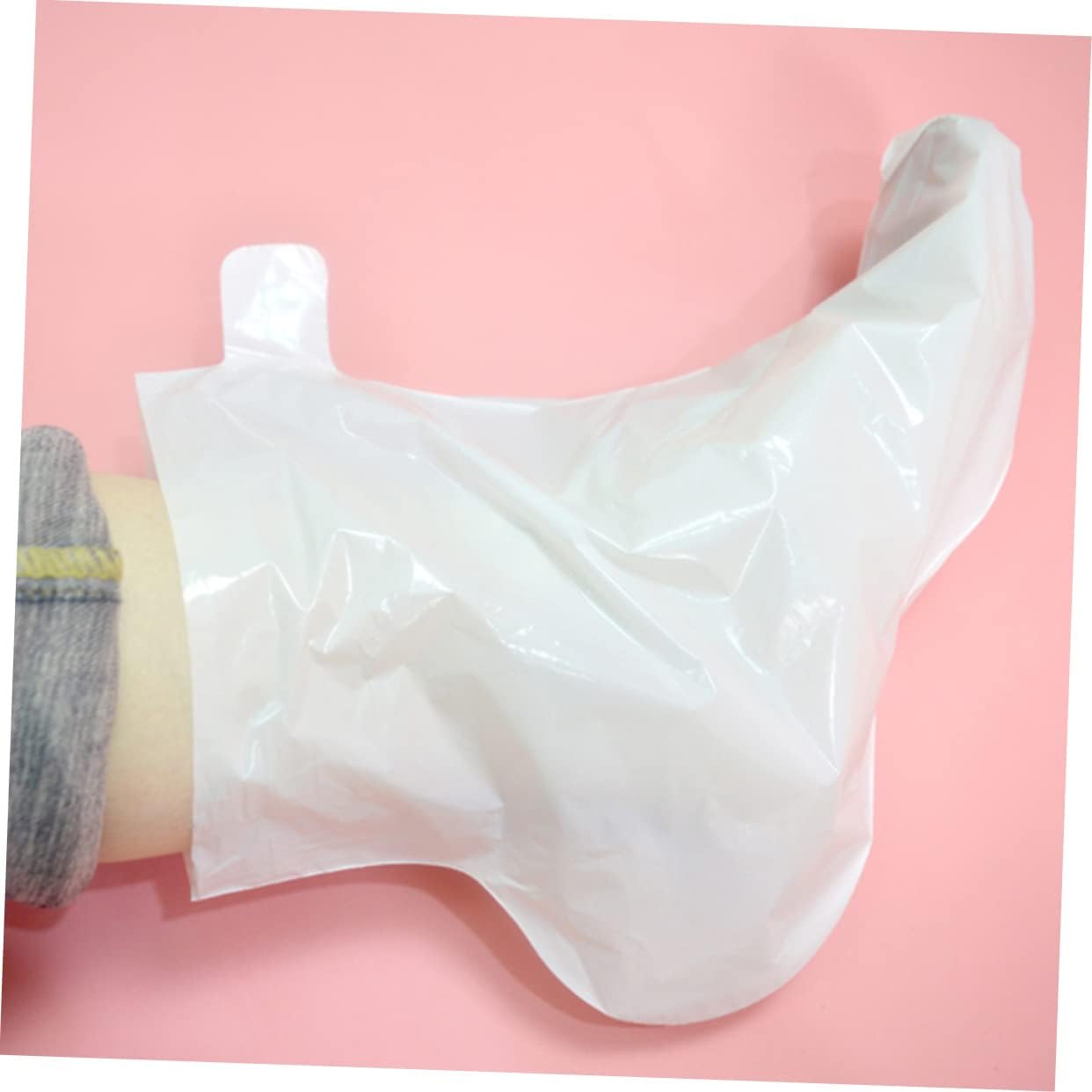 50pcs Disposable Foot Covers for Pedicure Breathable Therapy Feet Covers for Spa and Salon Use Soft and Comfortable Design