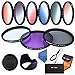 Produktbild K&F Concept Objektiv Filterset UV CPL FLD Filter Set,Objektiv Filterset 62mm,Verlaufsfilter Schutzfilter Set für Nikon Canon