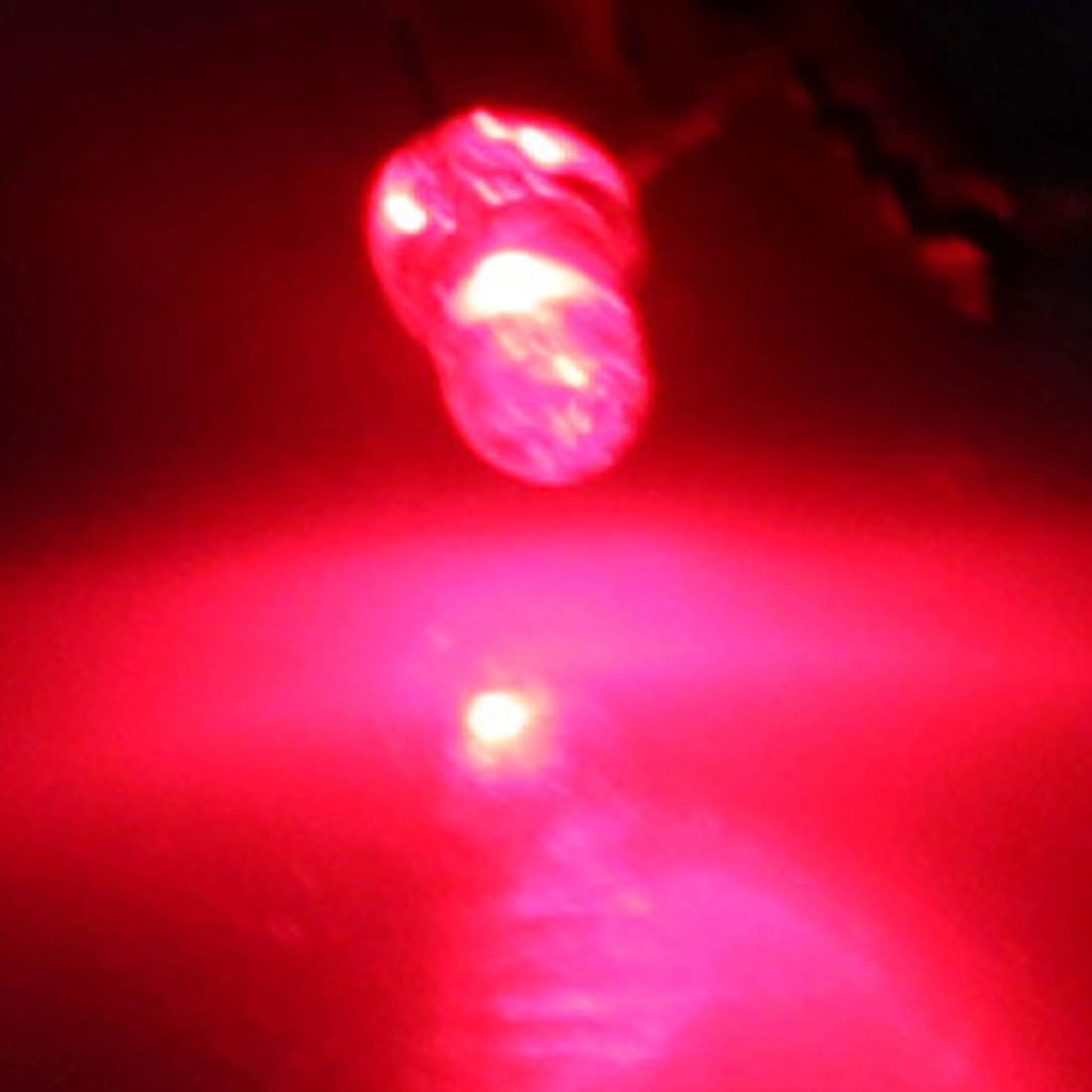 Aexit 40pcs 3mm Diodes Round Head Red Yellow Light-Emitting Diode DIY Schottky Diodes Bulb Lamps
