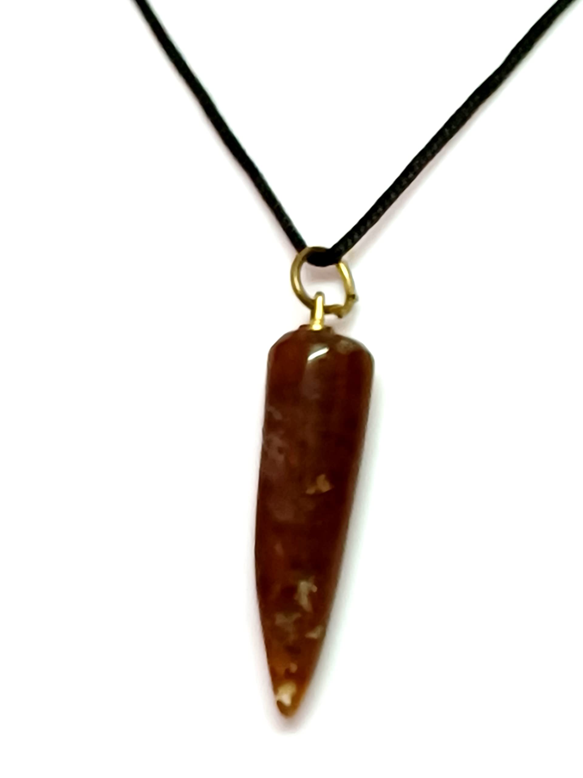 ASTROGHAR Natural Hakik Nail Shaped Pendant For Protection, s, Others, other