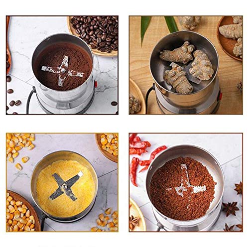Molinillos de cafe Mini grano de café amoladora de acero inoxidable de acero inoxidable frijoles eléctricos Máquina de… - Imagen 3