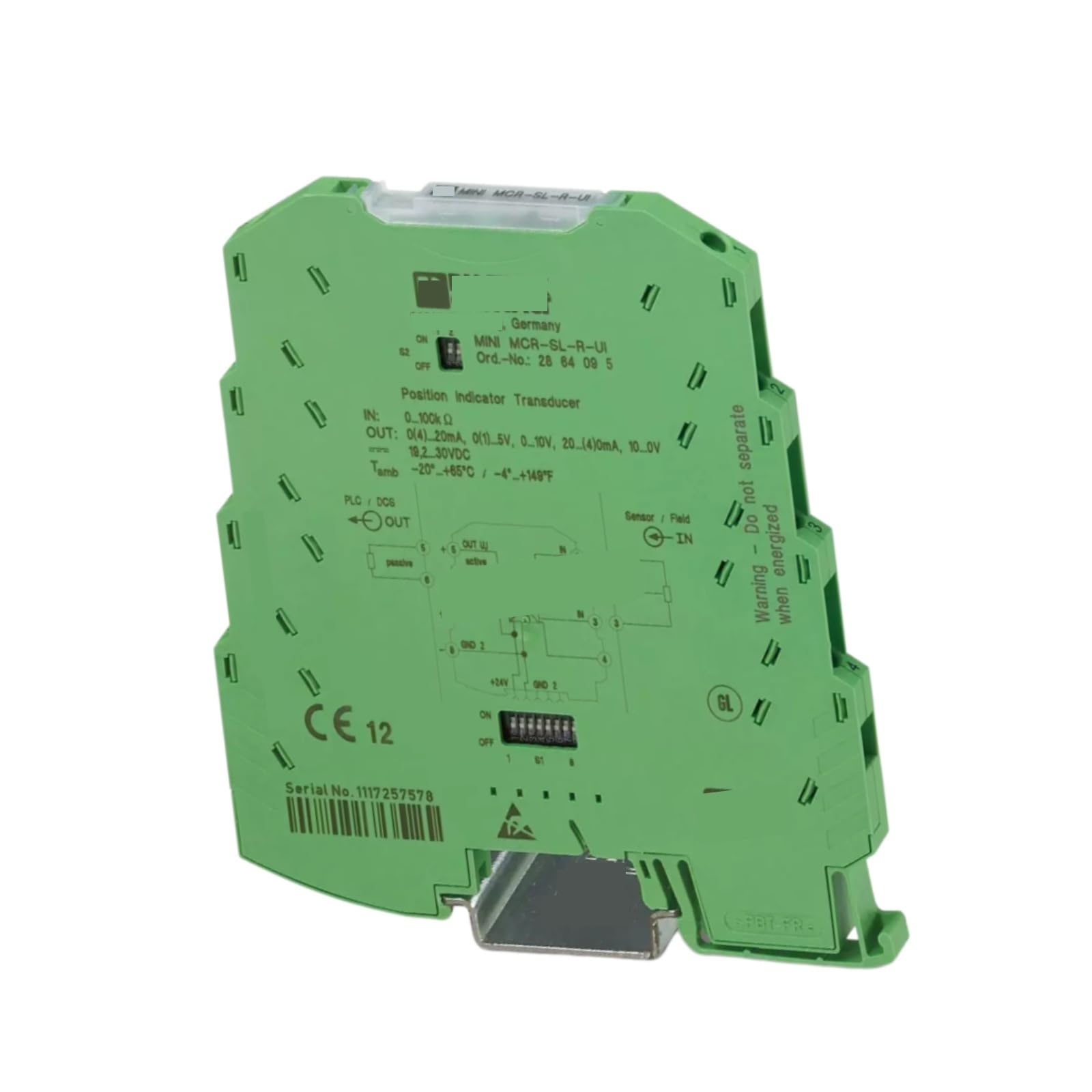 HKEJSJWA Position Transmitter MINI MCR-SL-R-UI 2864095, Measurement Transmitter