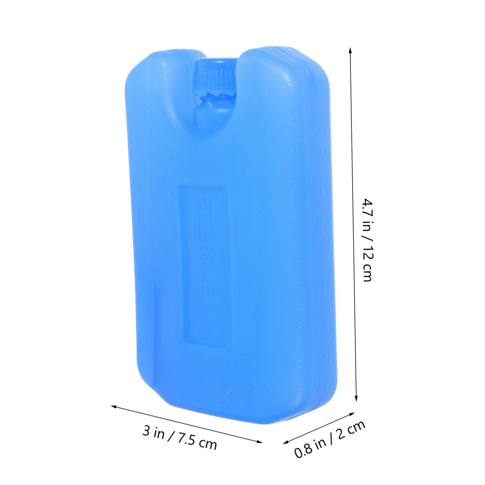 ABOOFAN 4pezzi Impacchi di Ghiaccio Riutilizzabili per Raffreddatori d Aria Ghiaccio Portatile Medio per Ventilatori Condizionatori Blu per Borsa Termica