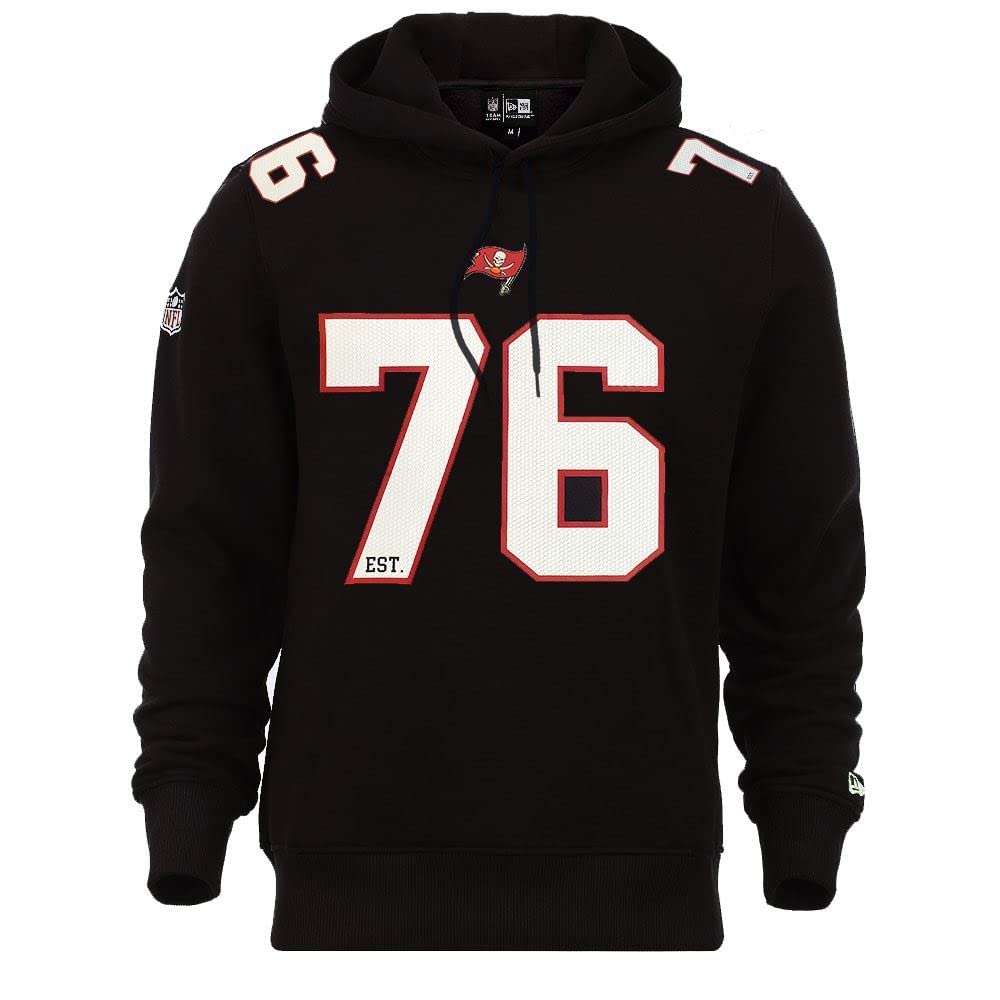 New Era Tampa Bay Buccaneers NFL Established Number Black Hoody