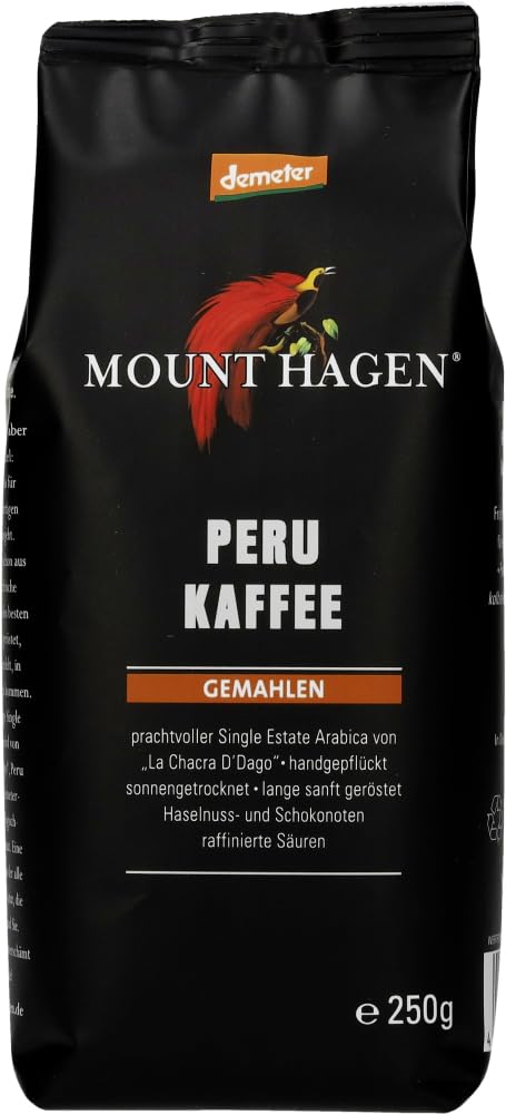 Demeter Röstkaffee Peru, gemahlen 6 x 250 g
