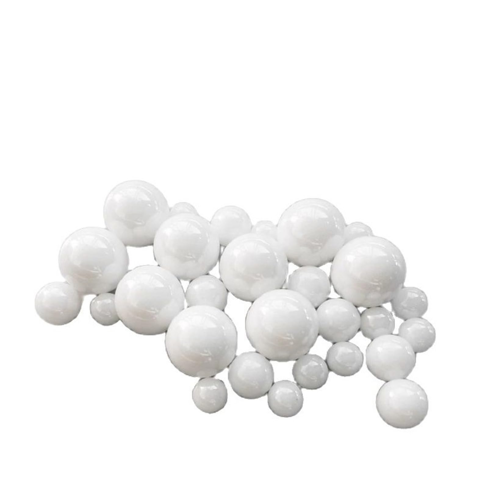 1mm 7mm 10mm 12mm 15mm 20mm 25,4mm Bolas de rodamiento de cerámica de Grado G10 ZrO2 Bola de óxido de circonio Bolas de cerámica de Zirconia (Size : 1.5mm 20pcs)