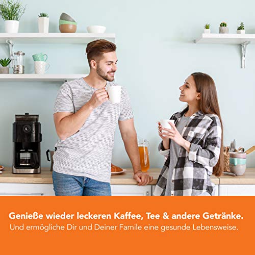 fancility® Version 2.0 Reinigungsbürste für Kaffeevollautomat 4er-Set (u.a. für DeLonghi) kleine & schmale Milch… – Bild 7