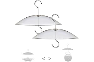 Mini Weather Cover for Bird Feeder - Clear