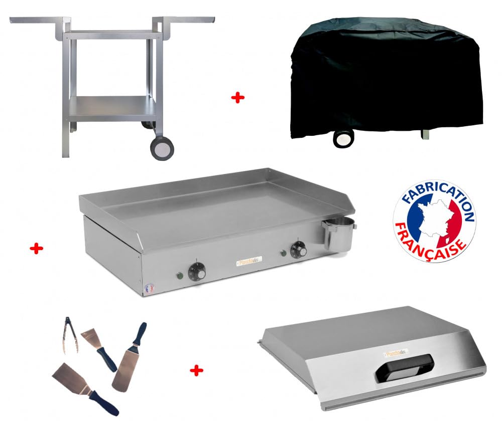Plancha Électrique NEO E-650 Inox 2400W 10 Personnes AVEC Odeon 650