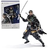 プレイステーション 対馬の幽霊 6インチ 酒井仁 サムライアクションフィギュア & アクセサリー2点 The Shapesコレクション PS5ファン&コレクター向け 17歳以上