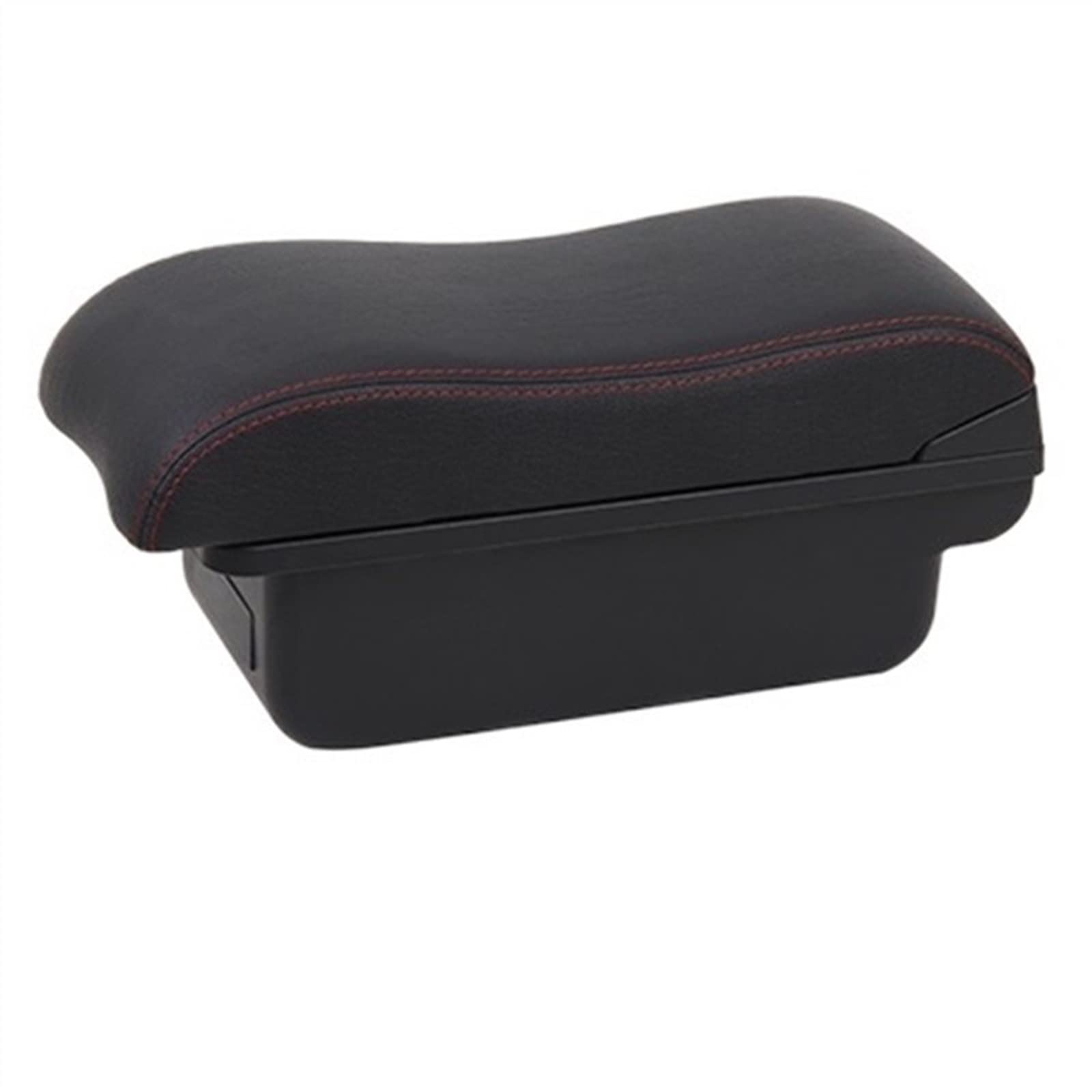 For Hyundai For Solaris 2013 2014 2015 2016 Armrest Box Car Armrest Box Interior Retrofit USB Ashtray(A1-black red no usb)