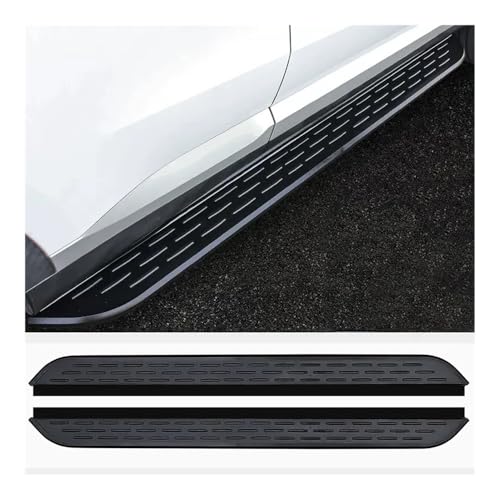 BVWBCR Side Steps Compatible with GWM Haval H6 GT 2020‑2025 Black Textured Running Boards Anti‑Slip Nerf Bars SUV Exterior Accessories