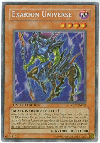 Amazon.com: Yu-Gi-Oh! - Exarion Universe CT2-EN002 Secret Rare