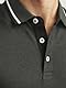 JACK & JONES Male Poloshirt Einfarbig Poloshirt