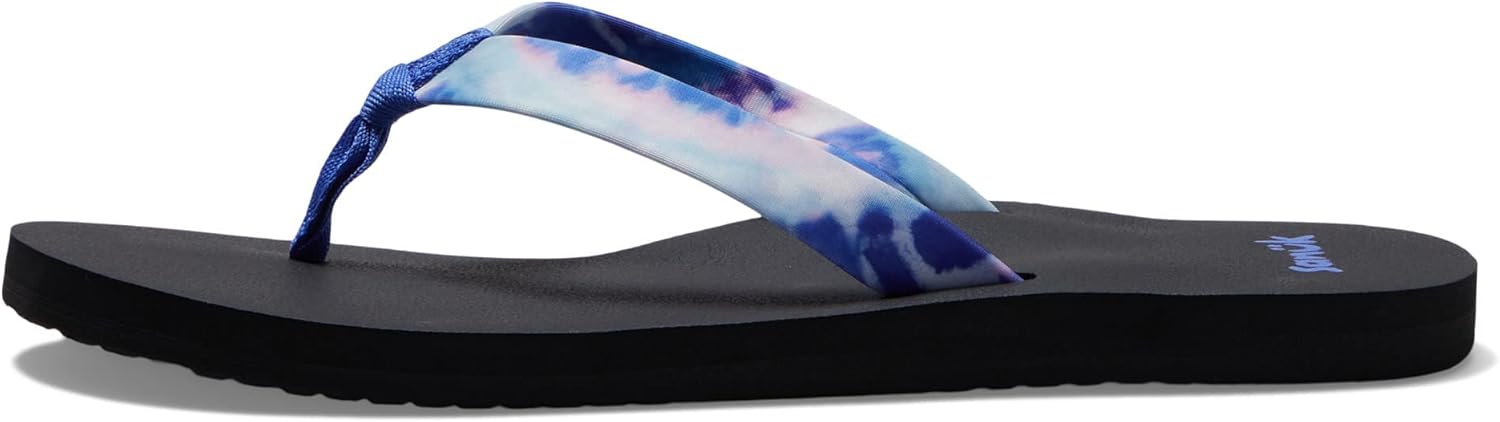 Sanuk Ashland Soft Top Tie-Dye Blue Multi 11 B (M)