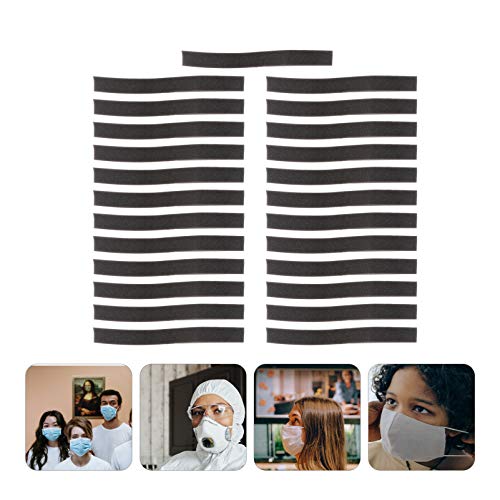 25 peças anti-neblina ponte nasal, esponja, ponte nasal, almofada de apoio interno para rosto, supor