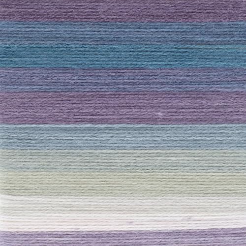 Image of Lion Brand Yarn, Mandala DK Lightweight Yarn for Knitting, Crochet, and Crafts, Snorks, 1 Pack, Self-Striping Acrylic Fiber for Baby Blankets, Multicolor Shawls and Variegated Cardigans