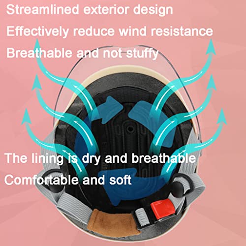 Kids Cute Open Face Helmet, Girls Motorcycle Half Helmet, Dot Approved For Fashion Children Boys Balancing Car Cruiser Cartoon Pattern Vespa Scooter Helmet, Suitable For All Seasons-B-45-57Cm #TOP5