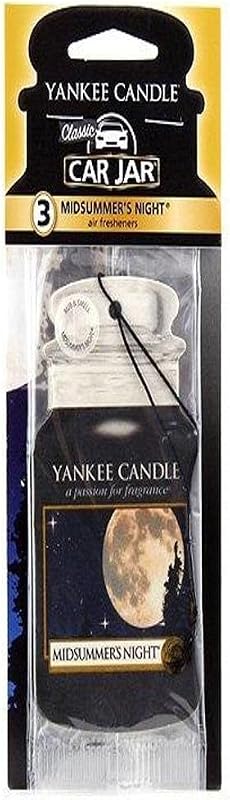 Paper Car Jar Hanging Air Freshener MidSummer's Night Scent - 3 Pack