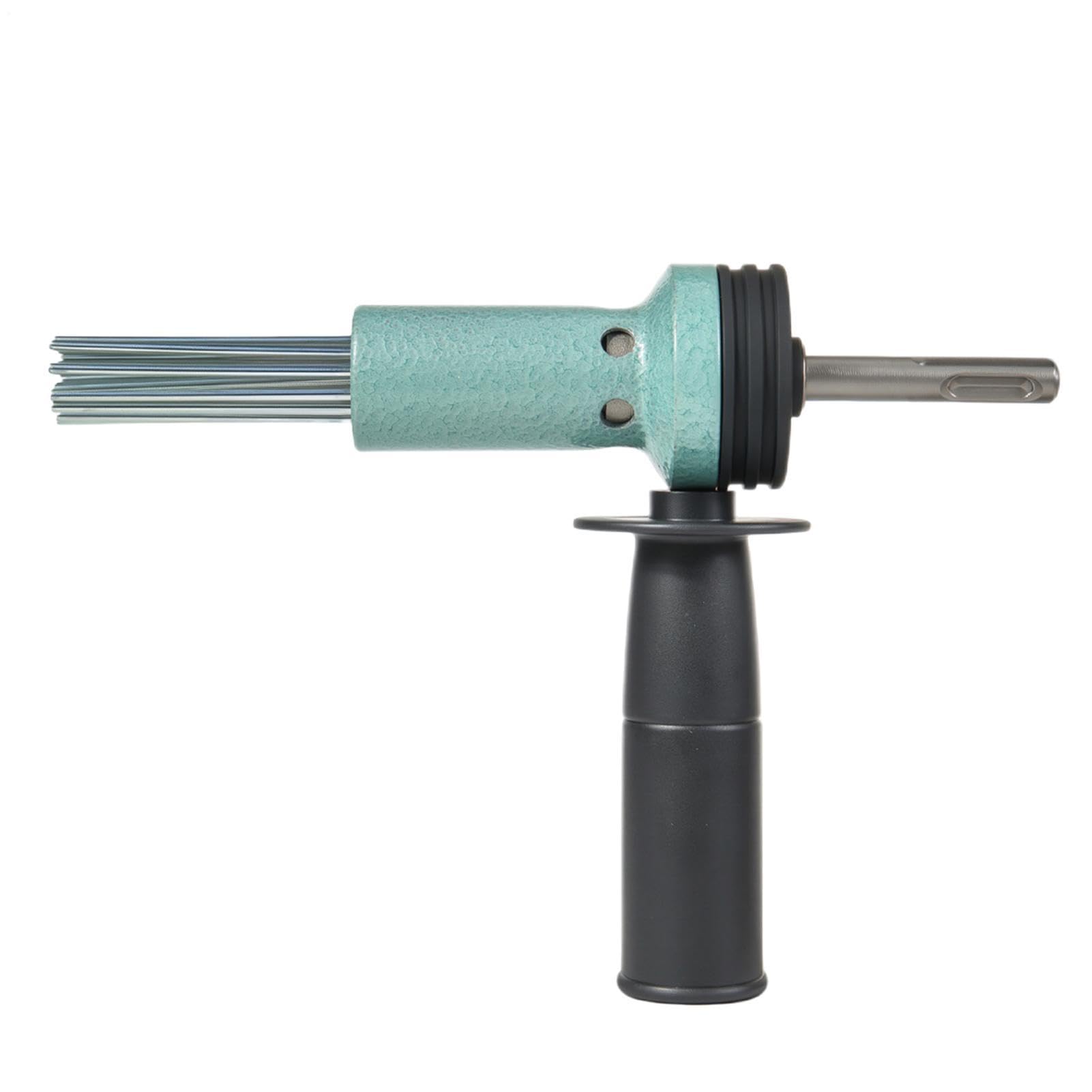 Accesorio de Desincrustador de Agujas,Uso Intensivo Trabajo Pesado - Adaptador Desincrustador Eléctrico - para Construcción Industrial Soldadura Soldadores Técnicos