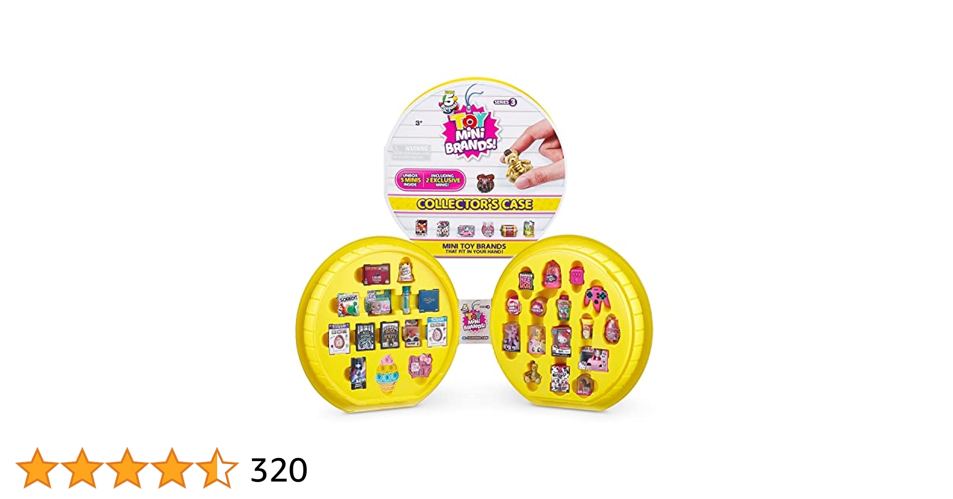 Amazon.com: ZURU Mini Brands Collector's Case Series 3 - 30