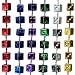 Bunco Dice Mardi Gras Bead Necklaces