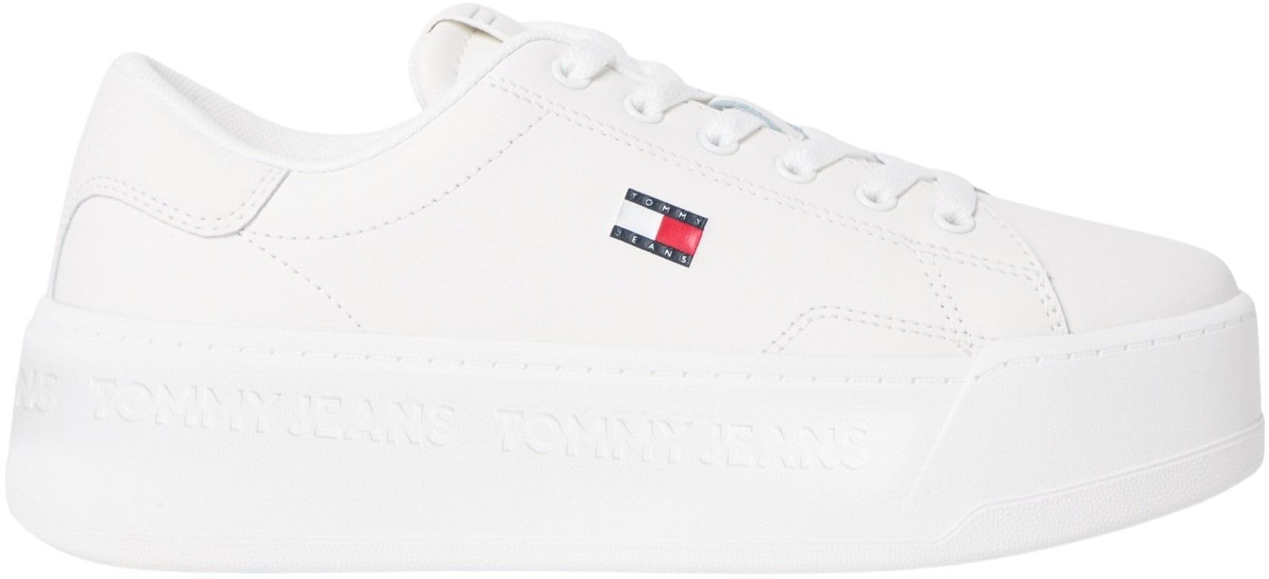 Tommy Jeans Kobiety Tjw Script Cupsole Flatform En0en02961Niski top
