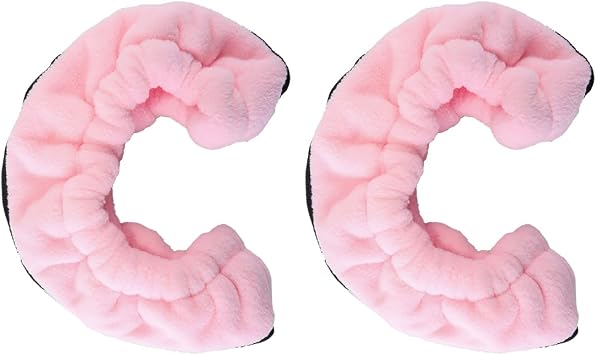 1 Pair Pink Elastic Ice Skate Protectors   For Figure Skates & Hockey Skates