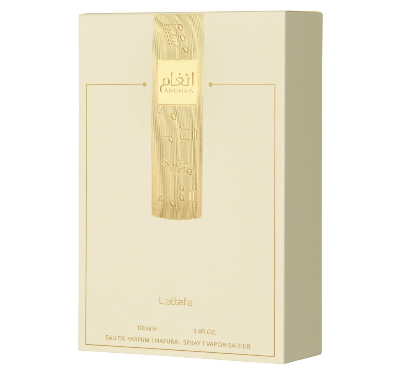 Oryginalny zapach Angham 100 ml, długotrwała woda perfumowana 5 ml, orientalny zapach mandarynki, różowy pieprz i wanilia
