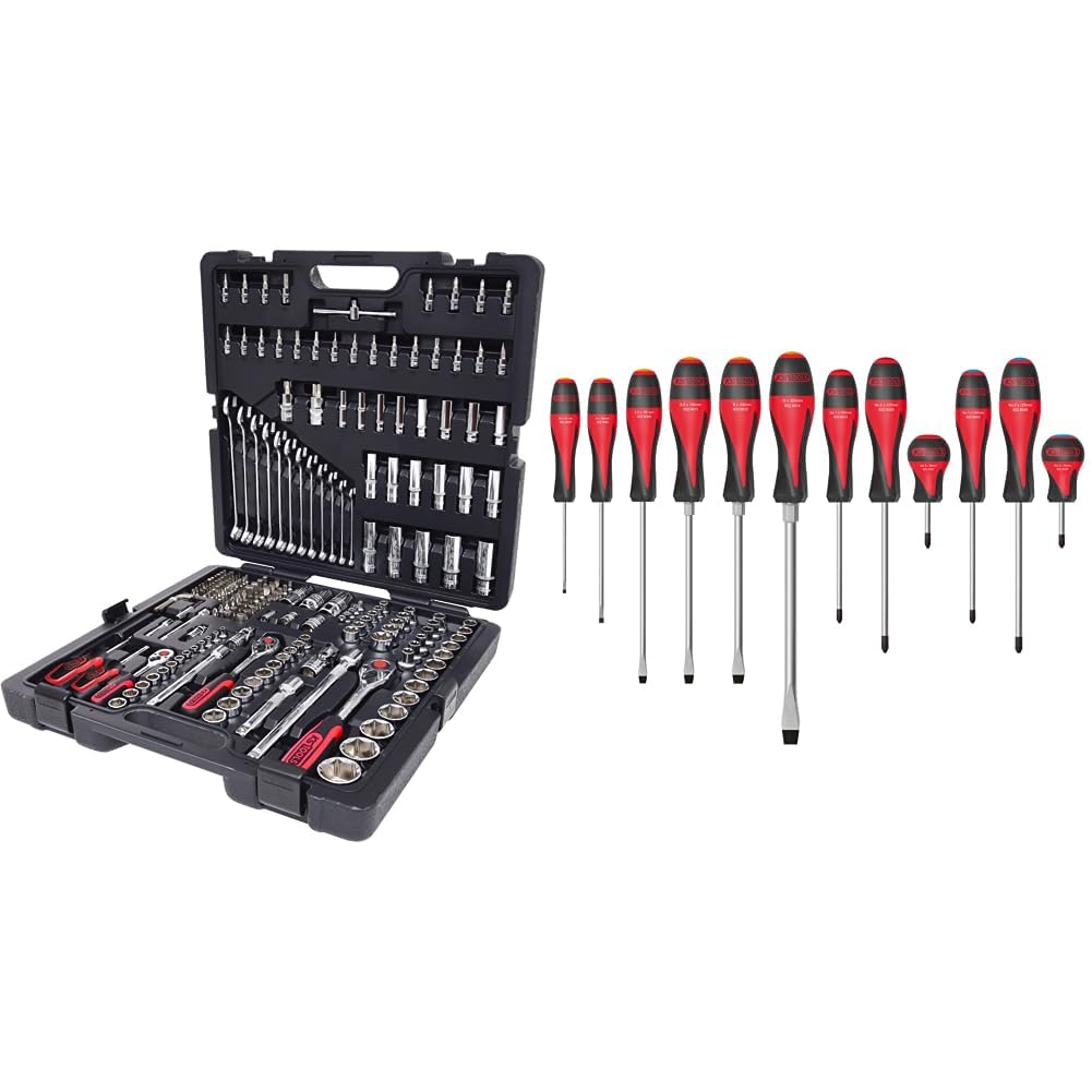 Caisse outillage mécanique avec tournevis Ultimate manche ergonomique KS Tools