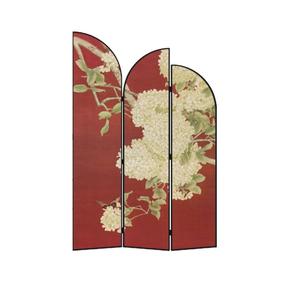 Privacy Screen Screen Partition Decoration Home Living Room Tea Porch Background Wall Chinese Retro Foldable Privacy Room Divider