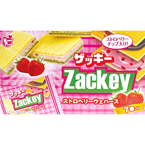 ハッピーポケット ザッキー ストロベリーウェハース