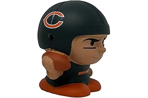 Party Animal NFL Jumbo Squeezymates Chicago Bears Squeezy Figurine, Team Colors, 5" Tall