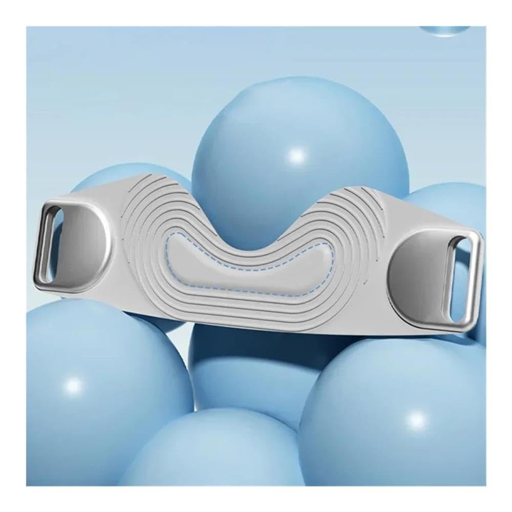 Supporto for ginocchio in silicone regolabile con cinturino for ginocchio rotuleo da 2 pacchi for adulti(Black)