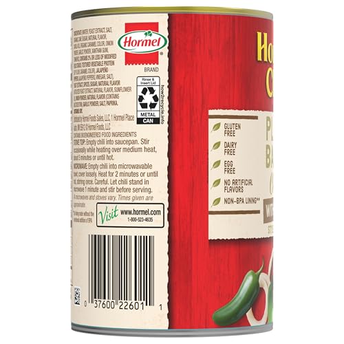 Image of HORMEL Chili Plant-Based Chili With Beans (Pack of 12), 14 oz